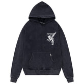 Mascot-print jersey Hoodie