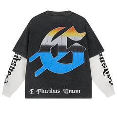 GODSPEED Artificial Love Layered Long Sleeve T-Shirt