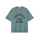Fear of God Essentials Campus 90's Short Sleeve Tee Faded Coastal (SS26)