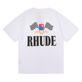 racing print T-Shirt