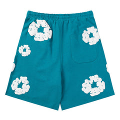 The Cotton Wreath Shorts Lake Blue
