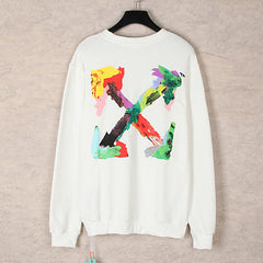 Colorful Arrows Crew Neck Sweatshirts