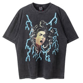 + TEFLON DISCO Distressed Printed Cotton-Jersey T-Shirt