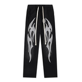 Fire Black Closed sweatpants