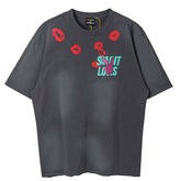 Letter Printed T-shirt