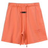 Season 8 flocked letter print Shorts