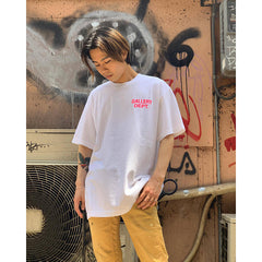 Pink printed T-shirt