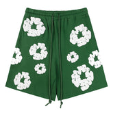 The Cotton Wreath Shorts Green