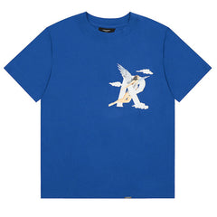 Retro High Street FOG Neckline 3D Printing T-Shirts