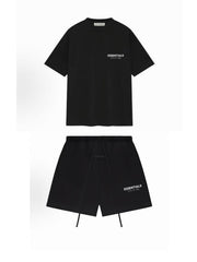 Fear of God Essentials Classic Fit Tee Jet Black (SS25)