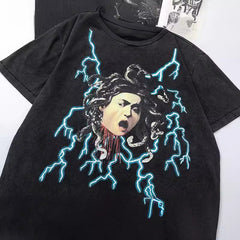 + TEFLON DISCO Distressed Printed Cotton-Jersey T-Shirt