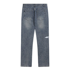 Angel print Jeans