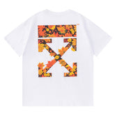 Maple Leaf Pattern T-shirt