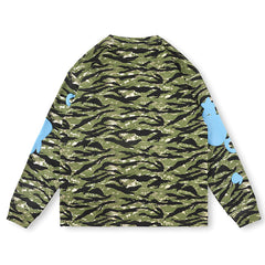 Beluga Tiger Camo Long sleeve Tee