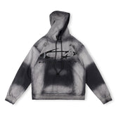 Studios Grey Vintage Logo Washed Hoodie