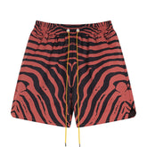 Zebra Silk Shorts