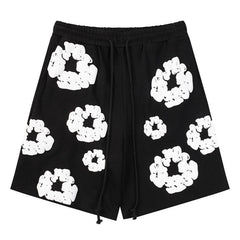 The Cotton Wreath Shorts Black