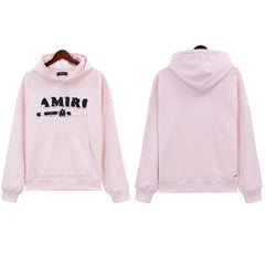 Amiri Leopard Applique Hoodie