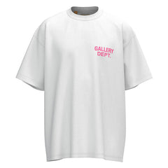 Pink printed T-shirt