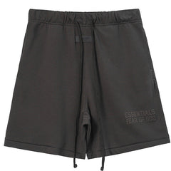 Season 8 flocked letter print Shorts