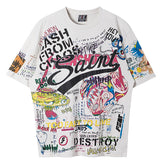 X Takashi Murakami Graffiti Vintage Shirt