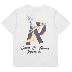 Retro High Street FOG Neckline 3D Printing T-Shirts