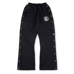 Mirror Face Sweatpants Grey