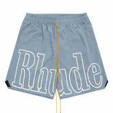 3M Reflective Letters Mesh Drawstring Shorts