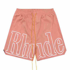 3M Reflective Letters Mesh Drawstring Shorts