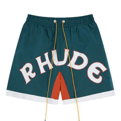 Rhude Mechanic Logo Short
