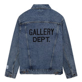 Embroidered Logo Denim Jacket