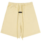 Season 9 multi-line letter print Shorts