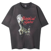 Letter Logo Printed T-Shirt