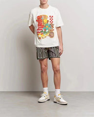 3M Reflective Letters Mesh Drawstring Shorts