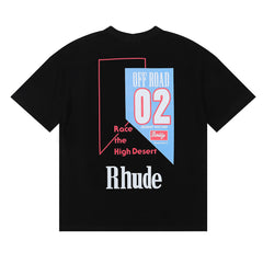 Race The High Desert micro-logo T-shirt
