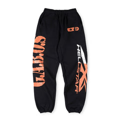 Hellstar Airbrushed Skull Closed Elastic Bottom Sweatpants