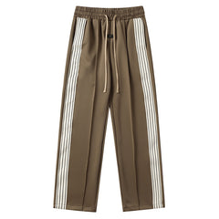 Stripe Splicing Pants