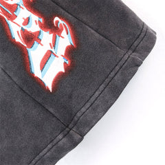 Godspeed Lettering Pattern Shorts #8770