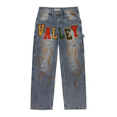 Letter Jeans #8265