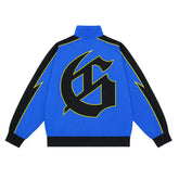 Godspeed GT logo-print panelled jacket