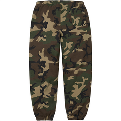 Supreme Satin Applique Sweatpant 'Woodland Camo'