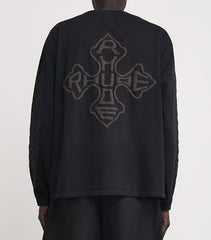 Raised-Logo Cotton Sweatshirt