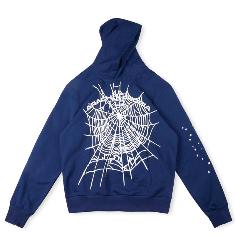 555555 Phobia NY Spider Web Sports Hoodie