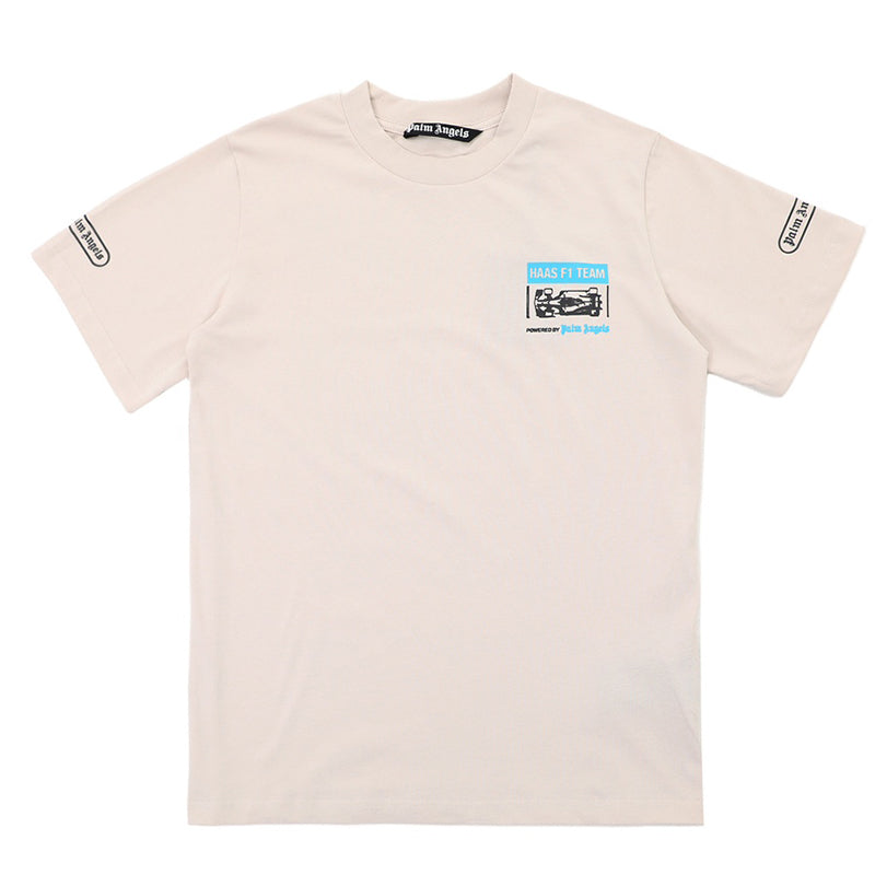 X Haas Moneygram Team Monaco-print T-Shirs