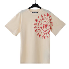 Men's Pink Vertigo Pa Cotton T-Shirt