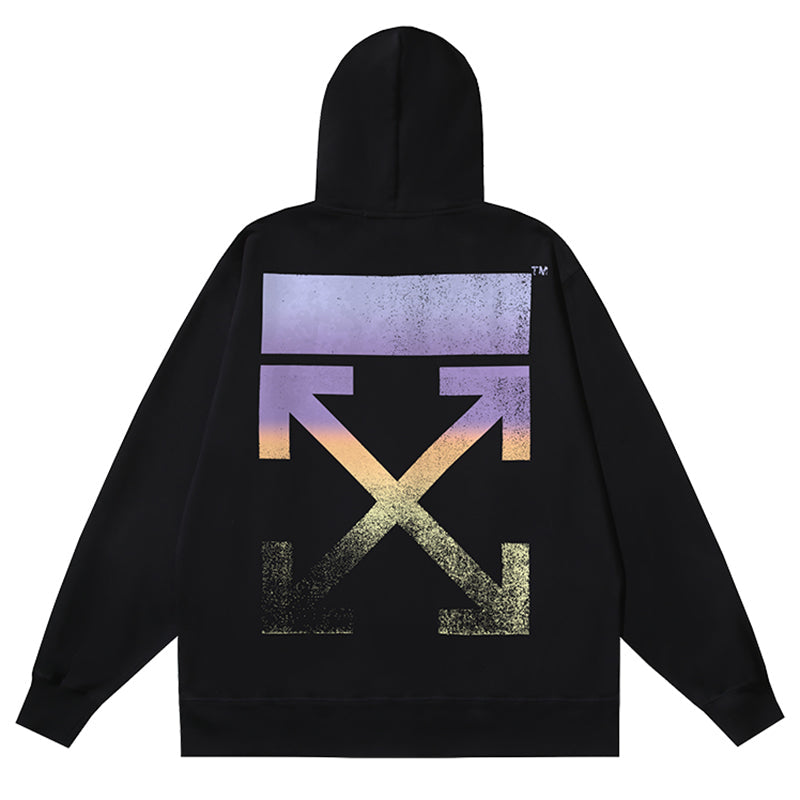 Gradient Arrows Hoodie