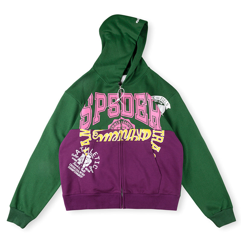 Campers Field Zip Up Hoodie