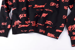 graphic-print "Black" Hoodie