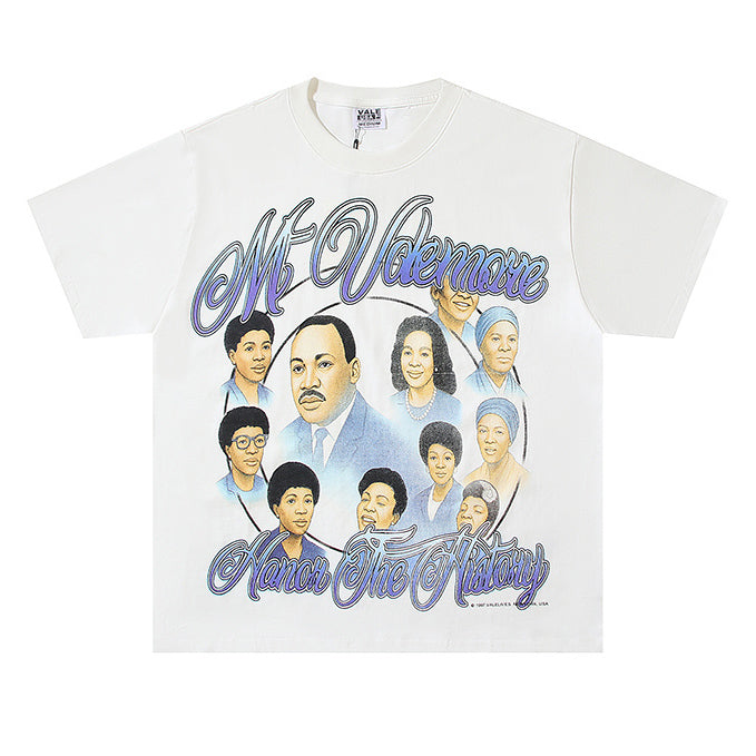 Letter Head Graphic T-shirt