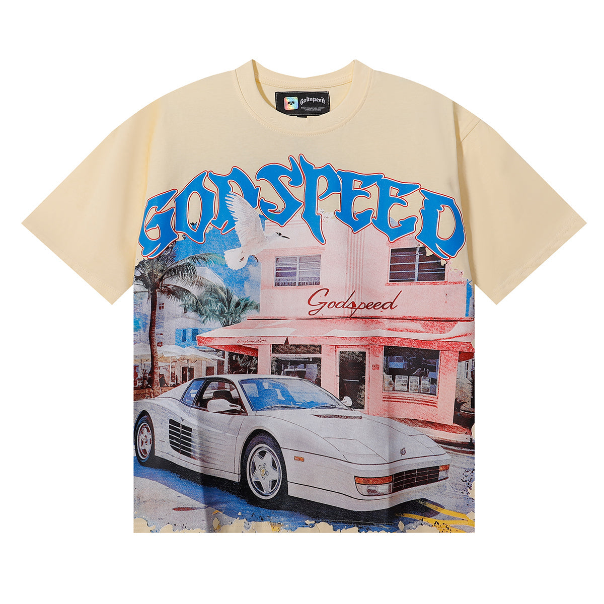 Godspeed Style Mens Grafic Tee